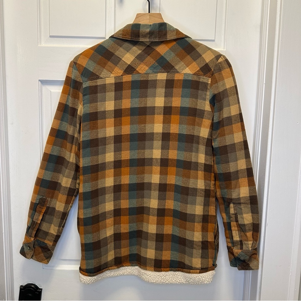 Legendary Whitetails Brown and Cream Sherpa Lined Jacket - Picture 2 of 10